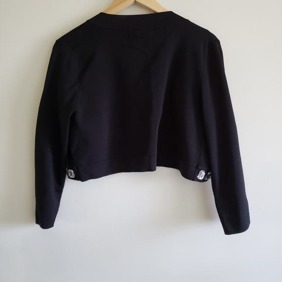 Cable & Gauge Rhinestone Top & Bolero Set Size L - Picture 8 of 10